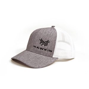 Hawkin Trucker Hat - Gray/White