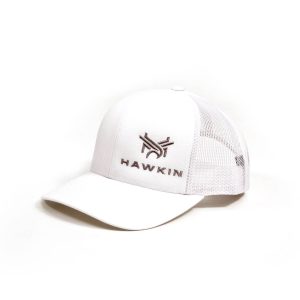 Hawkin Trucker Hat - White